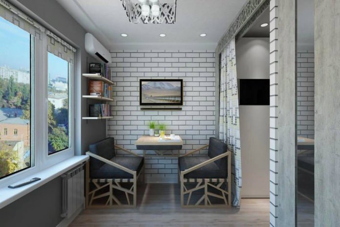foto do interior de um apartamento de 14 m².