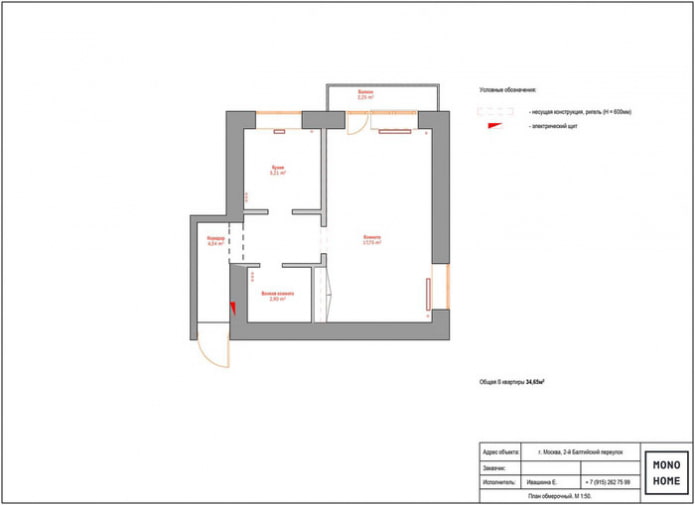 Layout original
