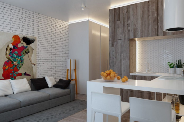 Design de apartamento estúdio