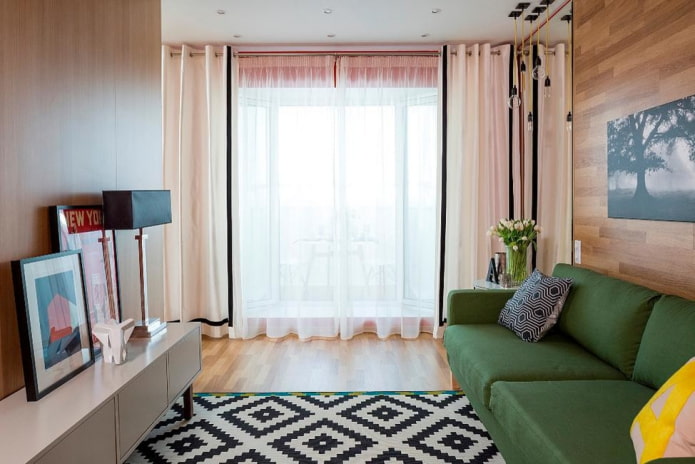 design de um apartamento de 35 metros quadrados