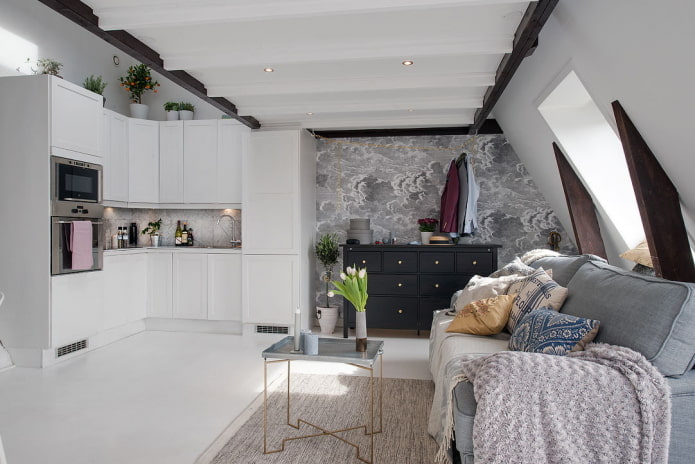 Layout de apartamento de 36 metros quadrados