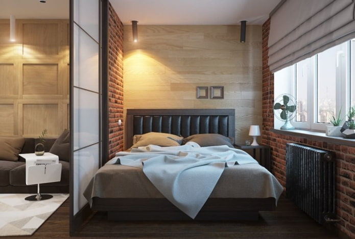 zoneamento de um apartamento de 36 metros quadrados
