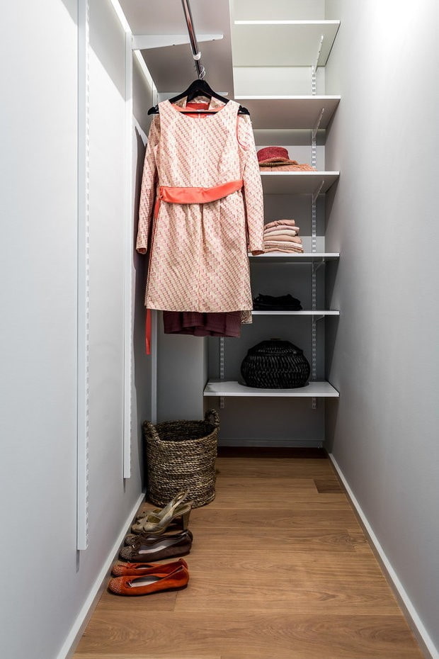 design de camarim no interior de um apartamento de 40 metros quadrados