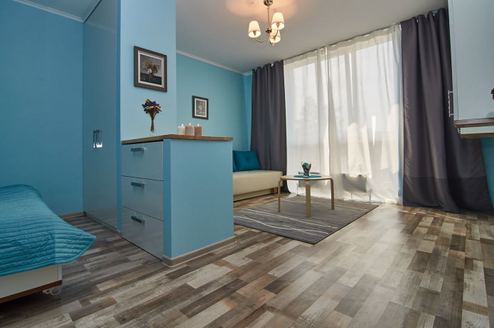 Sala de estar-quarto