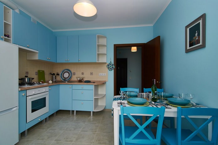 Interior da cozinha