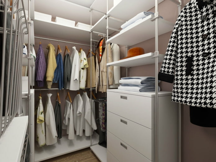 design de camarim no interior de um apartamento de 45 metros quadrados