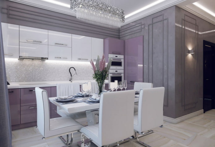 Cozinha-sala de estar