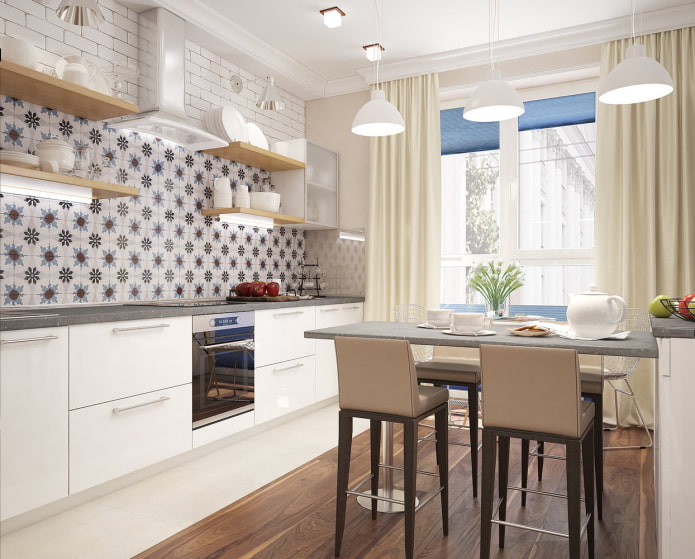 Cozinha, Cortinas