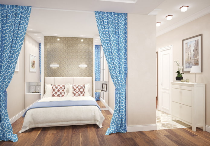 Quarto em um nicho