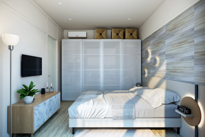 Guarda-roupa no quarto