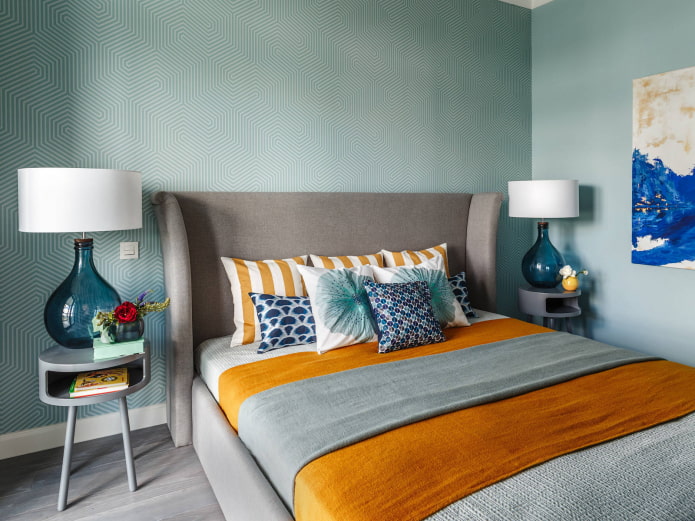 Quarto em um apartamento de dois cômodos