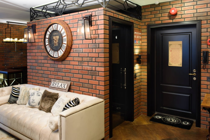Corredor do loft com camarim
