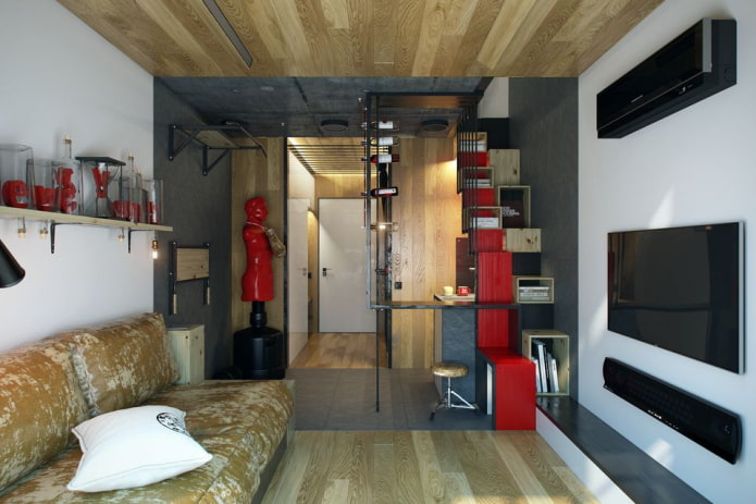estúdio estilo loft