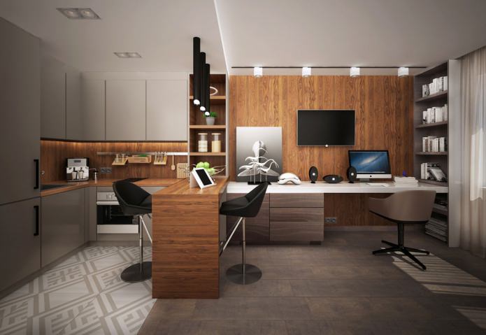Design de um pequeno apartamento de 25 m².