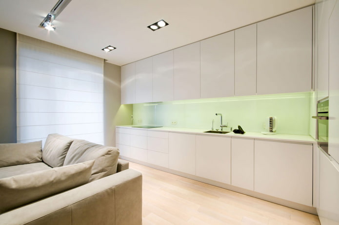 conjunto de cozinha branco