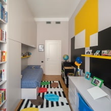 Interior de um quarto de criança pequena: escolhendo uma cor, estilo, acabamento e móveis (70 fotos)-21