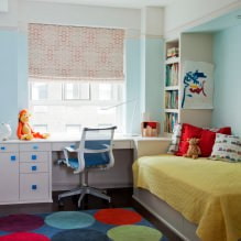 Interior de um quarto infantil pequeno: escolhendo cor, estilo, decoração e móveis (70 fotos) - 12