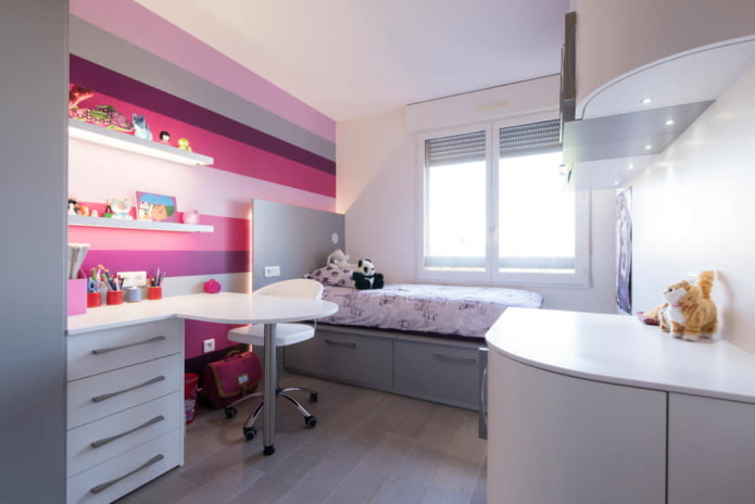 um quarto para uma menina