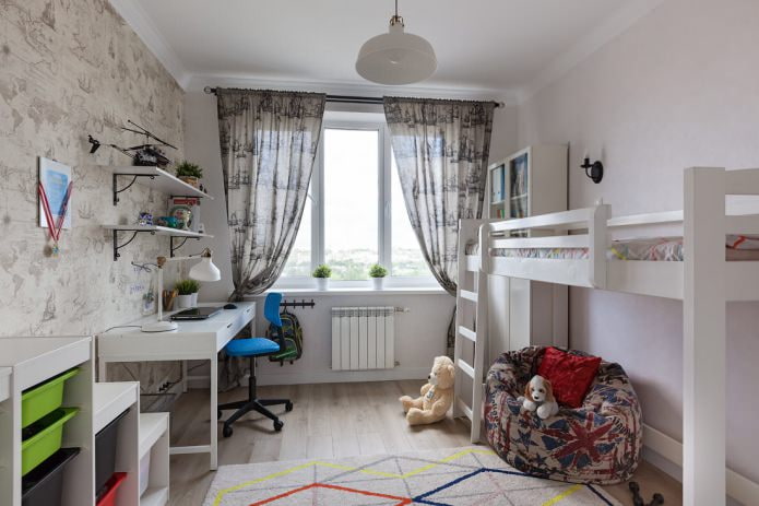 Cortinas para quarto de menino