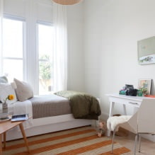 Interior de um quarto infantil pequeno: escolhendo uma cor, estilo, decoração e móveis (70 fotos) - 5