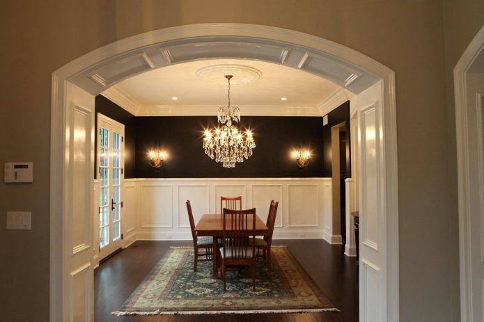 design de arco branco