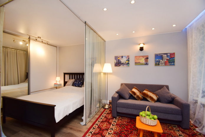 Quarto-sala de estar