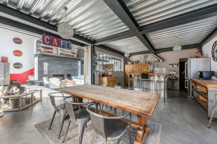 interior em estilo loft