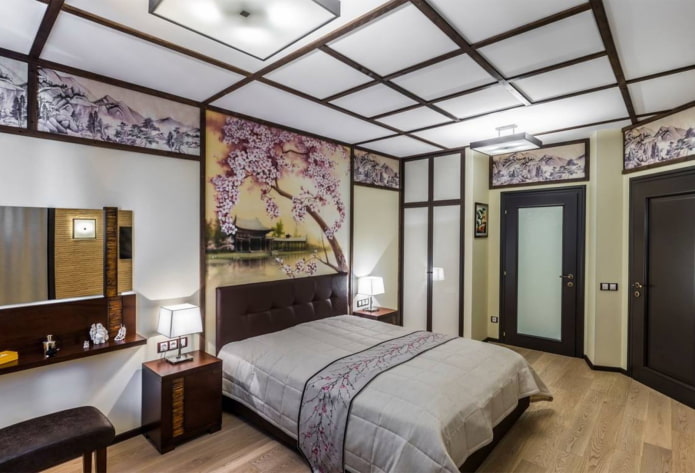 design de teto em estilo japonês