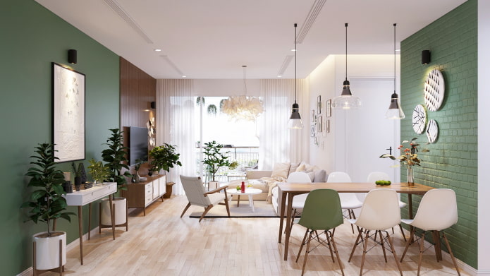 design de teto em estilo escandinavo