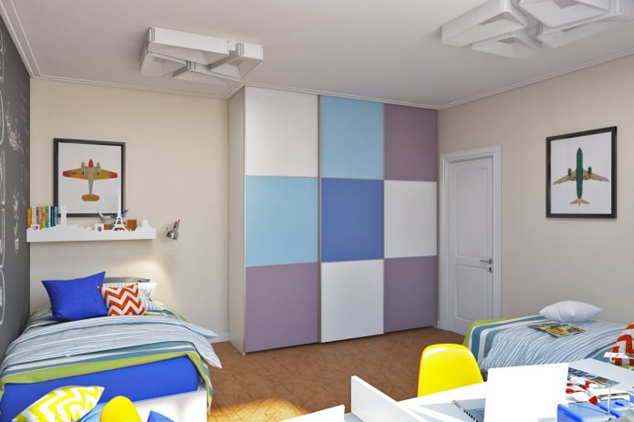 quarto infantil para dois meninos