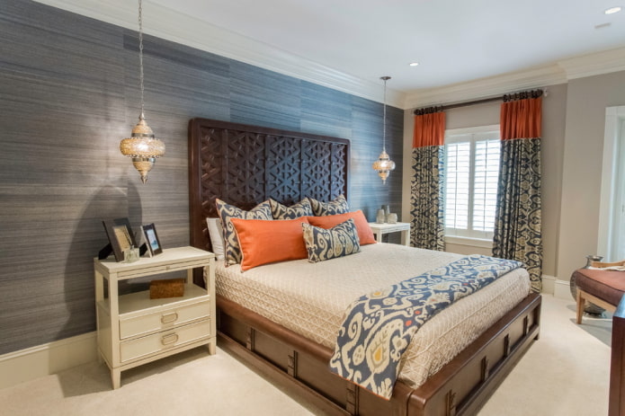 cortinas em estilo oriental