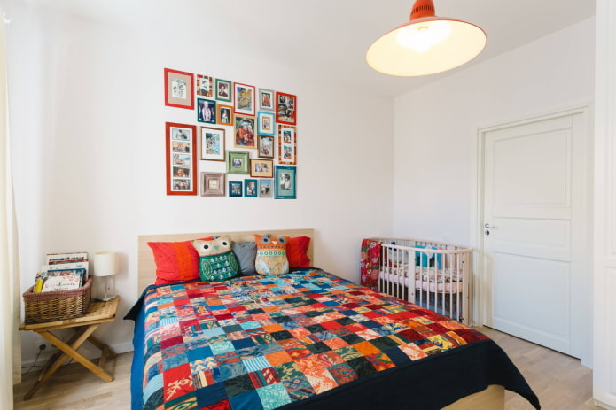 Berço no quarto
