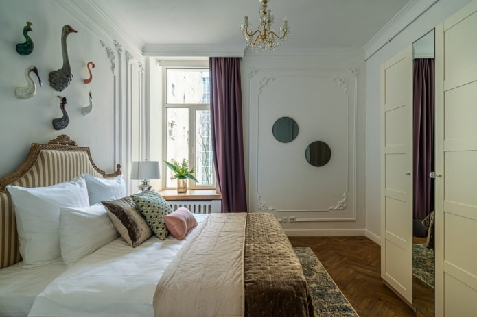 como decorar a parede acima da cama