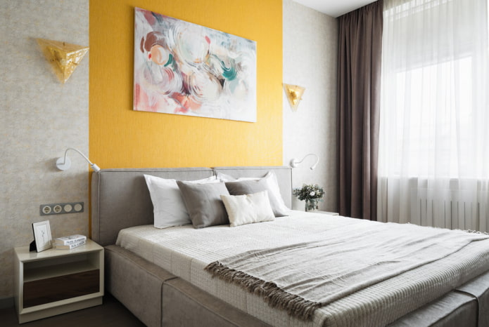 quarto de 9 quadrados em estilo moderno
