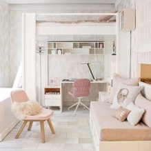 Design de quarto para uma menina: foto, características de design-2