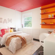 Projeto de quarto para menina: foto, características de design-6