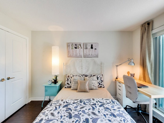 design de um quarto para uma menina