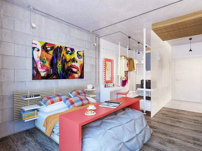 design de um quarto para uma menina