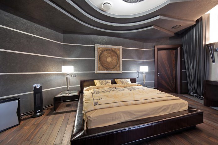 laminado no interior do quarto