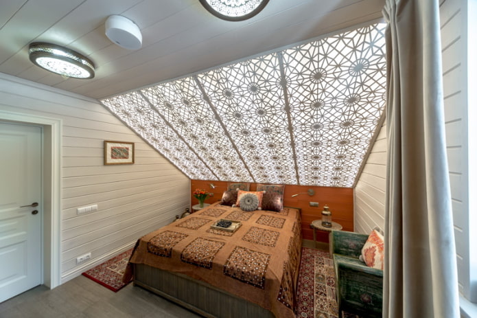 iluminação no quarto
