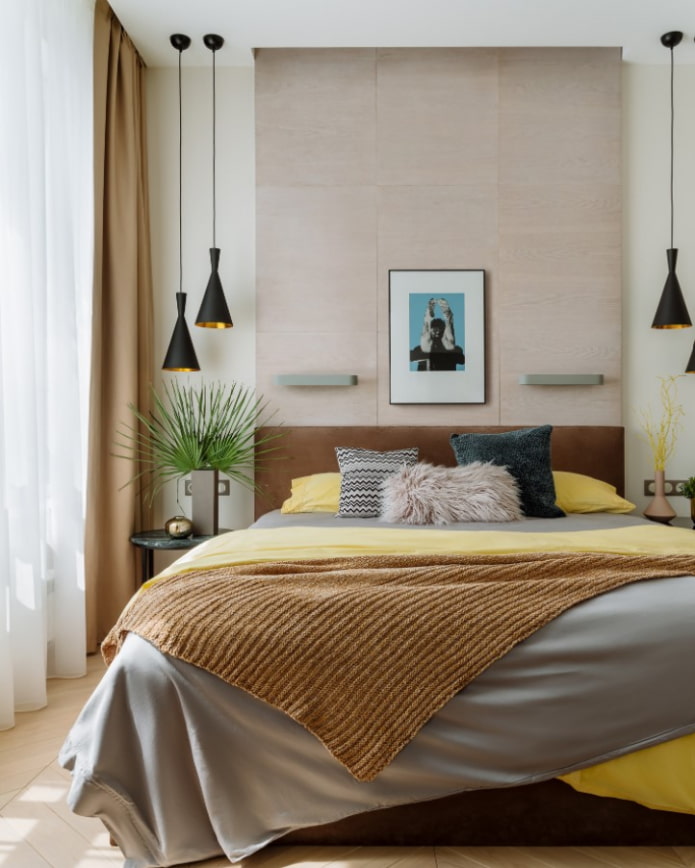 quarto em estilo neoclássico