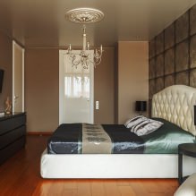 Design de parede do quarto: escolha de uma cor, opções de acabamento, 130 fotos no interior - 8