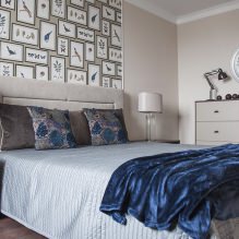 Design de parede do quarto: seleção de cores, opções de acabamento, 130 fotos no interior-2