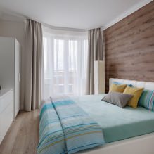 Design de parede do quarto: escolha de cor, opções de acabamento, 130 fotos no interior-7