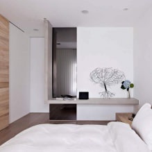 Design de parede do quarto: seleção de cores, opções de acabamento, 130 fotos no interior-11