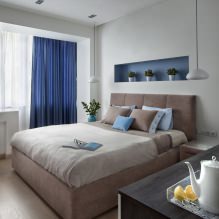 Design de parede do quarto: seleção de cores, opções de acabamento, 130 fotos no interior-3