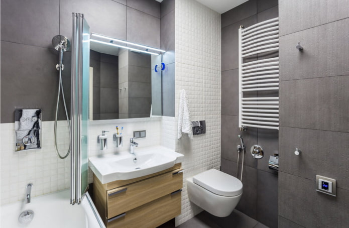 azulejos diferentes no banheiro