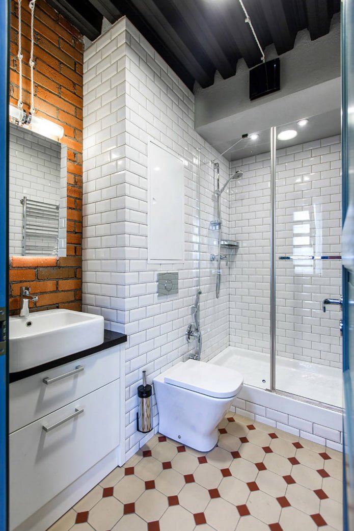 Interior em estilo loft