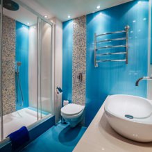 Interior do banheiro em estilo moderno: 60 melhores fotos e ideias para design-14