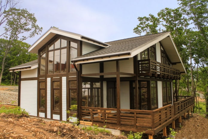 projeto de casa em enxaimel